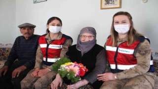 Dosta güven düşmana korku salan jandarma ekiplerinden anlamlı proje