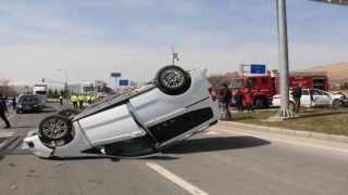 Elazığda trafik kazası: 1 ölü, 5 yaralı
