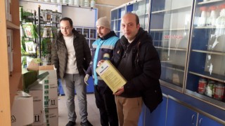 Emette bitki koruma ürünleri bayileri denetlendi