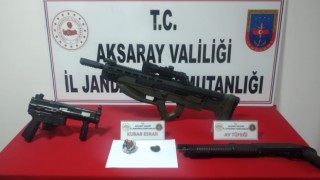 Ev değil cephanelik çıktı