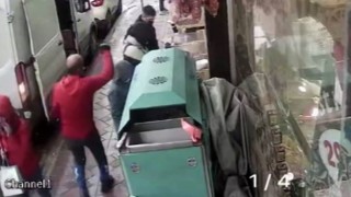 Eyüpsultanda şaşkına çeviren olay