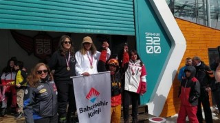 Gedizli öğrenci kayak şampiyonasında Türkiye üçüncüsü oldu