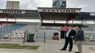 Gençlik ve Spor İl Müdürü Fillikçioğlu Didimdeki çalışmaları yerinde inceledi
