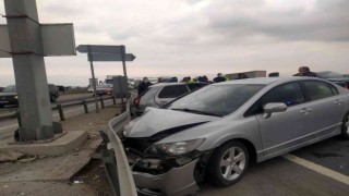 Geri geri gelen sürücü kazaya neden oldu: 3 kişi hafif şekilde yaralandı