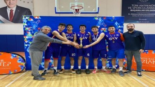 GKV Özel Liseleri Gaziantep basketbol şampiyonu oldu