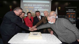 Gölbaşı Belediyesi 57nci yaşını kutladı