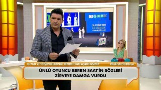 Hakan Ural, Beren Saatin açıklamalarına tepki gösterdi