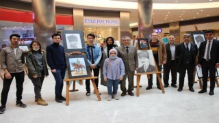 Halk Eğitim Merkezi resim sergisi açtı