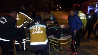 Hurdaya dönen otomobilde ağır yaralanan sürücü hayata tutunamadı