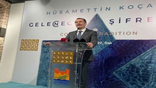 Hüsamettin Koçanın ‘Geleneğin Şifreleri-Geleceğin Şifreleri sergisi açıldı