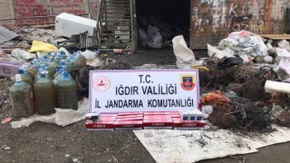 Iğdırda kablo hırsızlığı ve kaçakçılık yapanlara operasyon: 2 kişi yakalandı