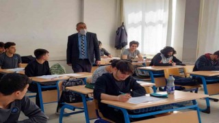 İmam hatip lisesi öğrencilerine mesleki sınav yapıldı