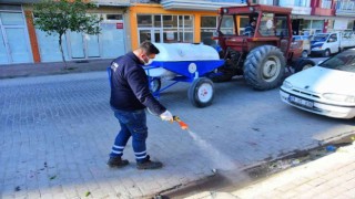 İncirliova Belediyesi ilaçlama çalışması başlattı