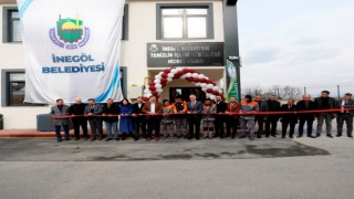 İnegöl Belediyesi Temizlik İşleri idari binası hizmete girdi