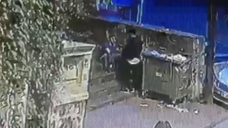 İstanbulda hırsızlardan inanılmaz yöntem: Önce çöpe attılar sonra taksiyle gelip aldılar