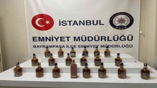 İstanbulda sahte alkol imalathanesine operasyon