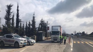 Jandarma havadan karadan denetim yaptı