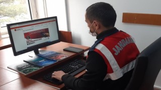 Jandarma sanal devriyede iz peşinde