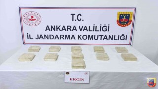 Jandarmanın operasyonlarında 5 kilo 500 gram eroin ele geçirildi