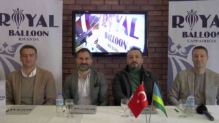 Kapadokya balonları Ruandada havalandı