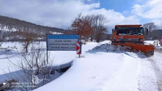 Kar ulaşıma engel değil