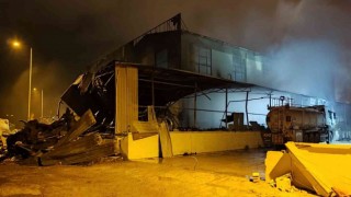 Karabükte depoda çıkan yangın kontrol altına alındı