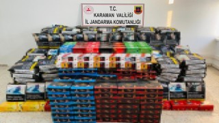 Karamanda 229 kilo kaçak tütün ele geçirildi