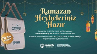 Karatay Belediyesinden çocuklara özel Ramazan heybesi
