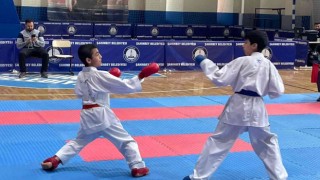 Karatenin şampiyonları Şahinbeyde belirlendi