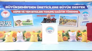 Kayseri Büyükşehir Belediyesinden çiftçiye 15 milyon TLlik tohum desteği