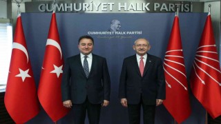 Kemal Kılıçdaroğlu, DEVA Partisi Genel Başkanı Babacanı kabul etti