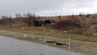 Kırklarelinde trafik kazası: 1 ölü, 6 yaralı