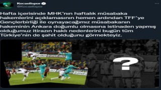 Kocaelispordan hakem isyanı