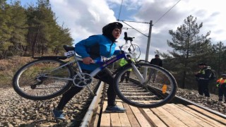 Kros Duatlon Türkiye Şampiyonası Dursunbeyde gerçekleşti