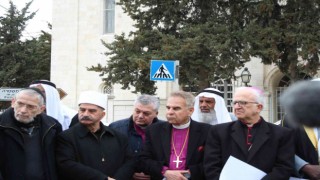 Kudüste farklı inançların dini liderlerinden Ukraynada barış çağrısı