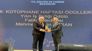 Kültür ve Turizm Bakanlığından Fatih Belediyesine ödül