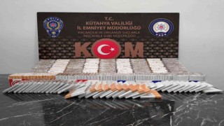 Kütahyada 16 bin 220 adet makaron ele geçirildi