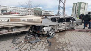 Malatyada 6 araç bir birine girdi: 1 yaralı