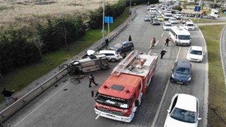Maltepede aşırı hız ortalığı savaş alanına çevirdi: 5 yaralı