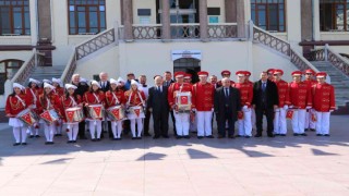 Manisa Bando Takımı ilk kez resmi törende görev aldı