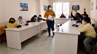 Matematik kursuna çocuklardan yoğun ilgi