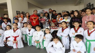 Melikgazide geleceğin şampiyon adayları başarılarını kutladı