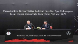 Mercedes-Benz Türk, Ampute Futbol Milli Takımının resmi ulaşım sponsoru oldu