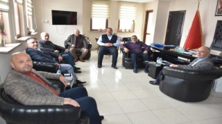 MHP Eskişehir İl Başkanı Candemirden Başkan Bozkurta ziyaret