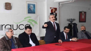 MHP Kargıda orman kesim işçileriyle bir araya geldi
