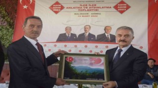 MHPli Büyükataman ve MYK üyeleri Gömeçte
