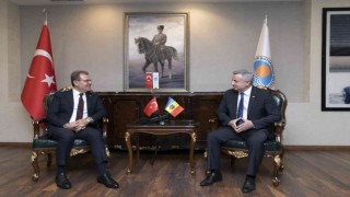 Moldovanın Ankara Büyükelçisi Croitor, Başkan Seçeri ziyaret etti