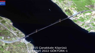 MSB, 1915 Çanakkale Köprüsünün uydu fotoğraflarını paylaştı