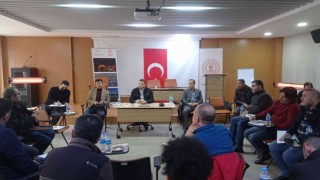 Müdür Uslu acente sahipleri ile bir araya geldi