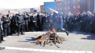 Nevruz ateşi Yozgatta da yandı